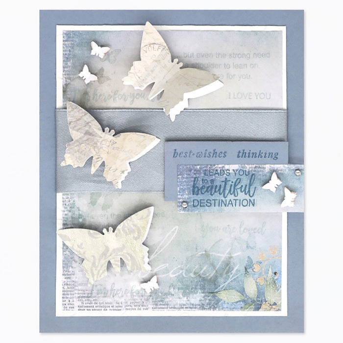 5/8 inch Butterfly Shape Lever Action Craft Punch for Paper Crafting Scrapbooking