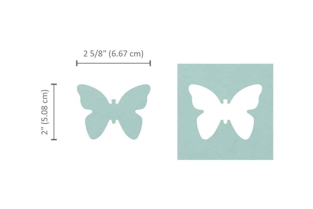3 inch Butterfly 5 Shape Lever Action Craft Punch for Paper Crafting Scrapbooking