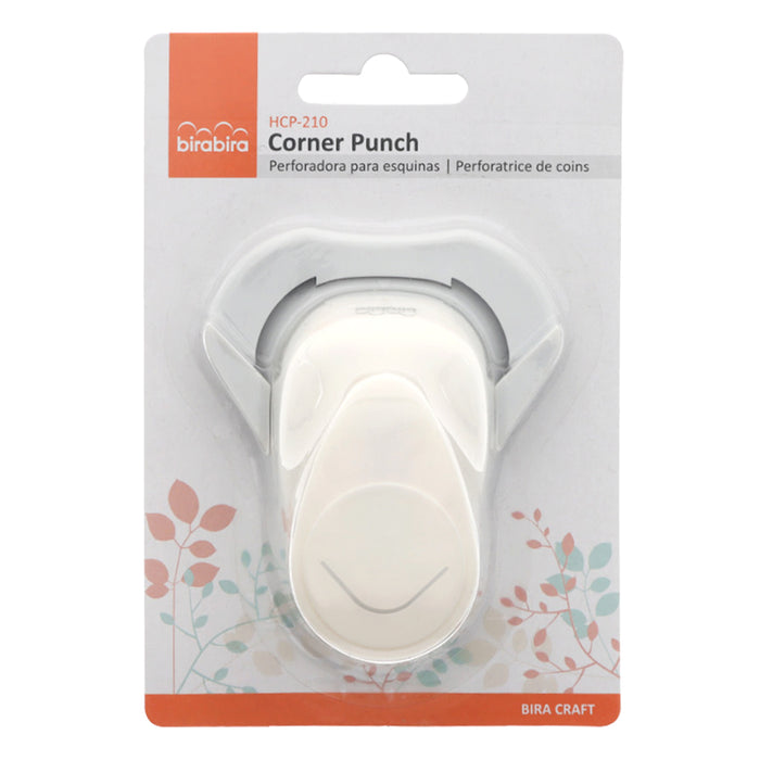 1 inch Round Up 1 Lever Action Corner Craft Punch for Paper Crafting Scrapbooking