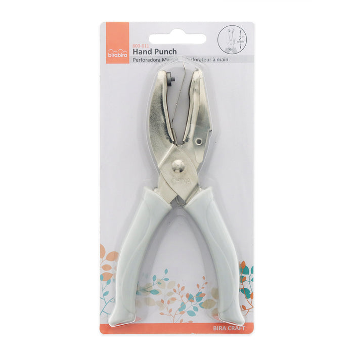 1/4" Square, 2 inch Reach Hand Punch Craft Punch for Paper Crafting Scrapbooking