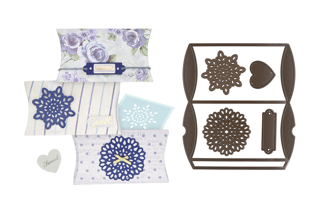 Pillow Box Cutting Dies, Cut Dies Stencil, assorted designs