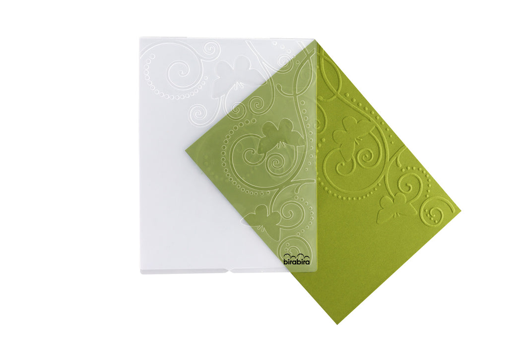 4.25" x 5.75" Butterfly and Vine Embossing Folder