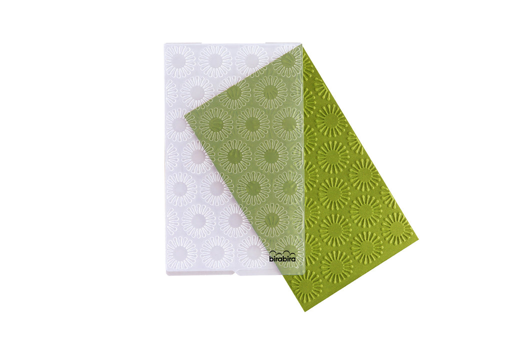 3" x 5" Blooms Embossing Folder, Perfect for Bira 3" Cutting and Embossing Machine
