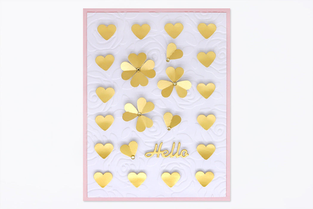 3/8 inch Heart Shape Lever Action Craft Punch for Paper Crafting Scrapbooking