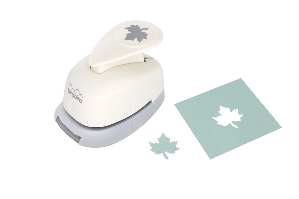 5/8 inch Maple Leaf Shape Lever Action Craft Punch, Autumn Punch, Halloween Punch, for Paper Crafting Scrapbooking