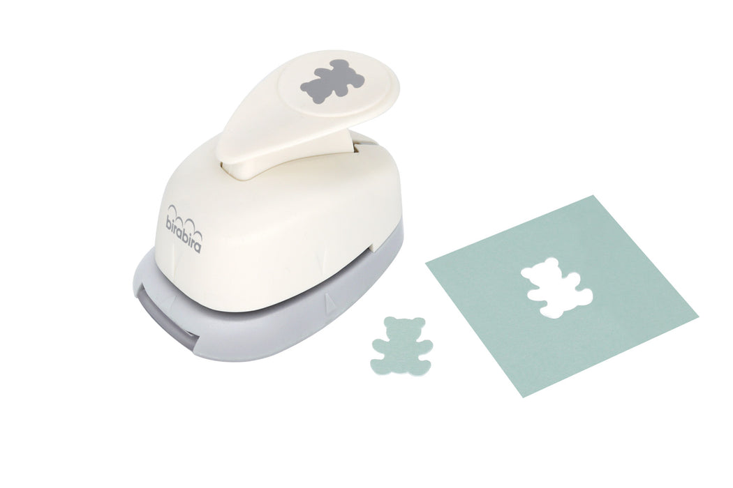 Bira Craft 5/8 inch Bear 3 Shape Lever Action Craft Punch for Paper Crafting Scrapbooking