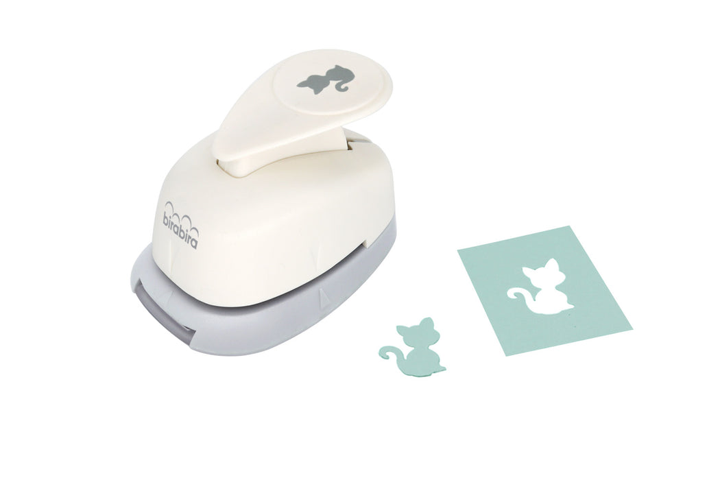 5/8 inch Cat Shape Lever Action Craft Punch, Animal Punch, for Paper Crafting Scrapbooking