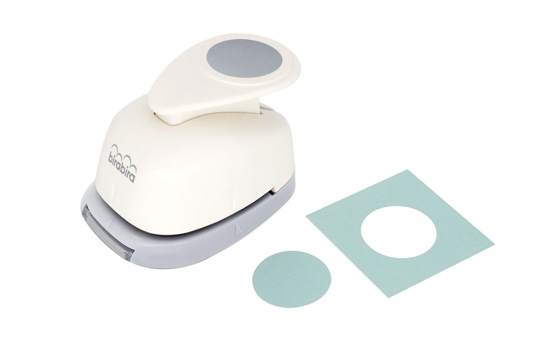 Bira Craft 1 inch Circle Shape Lever Action Craft Punch, for Paper Crafting Scrapbooking