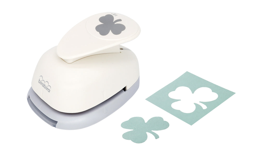 1.5 inch Shamrock 1 Shape Lever Action Craft Punch, St. Patrick’s Day Punch, for Paper Crafting Scrapbooking Cards Arts