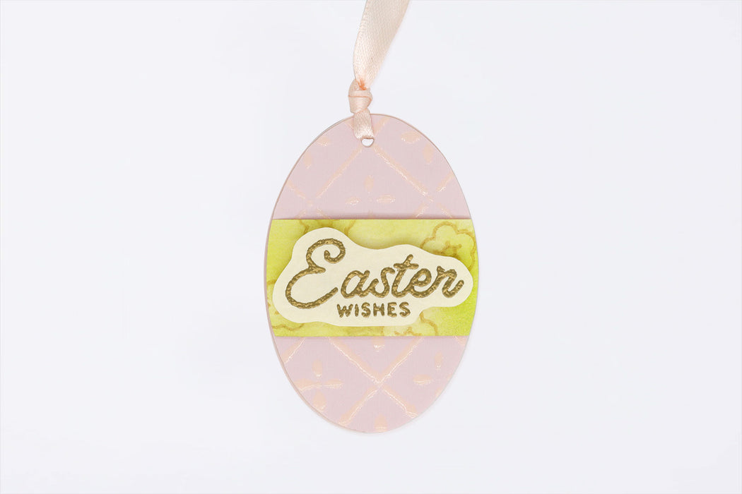 3 inch Oval, Easter Egg Punch, Lever Action Craft Punch for Paper Crafting Scrapbooking