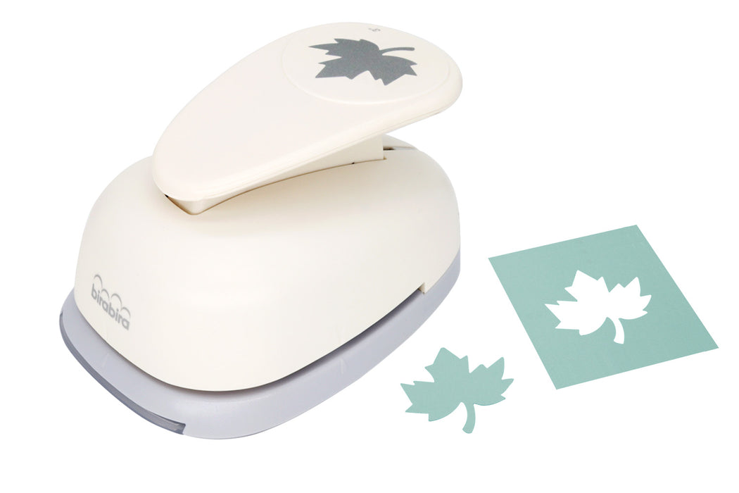 3 inch Maple Leaf Lever Action Craft Punch, Autumn punch, Halloween punch for Paper Crafting Scrapbooking