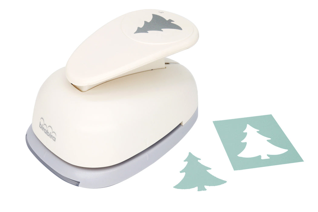 3 inch Fir Tree, Christmas Tree, Christmas Punch, Lever Action Craft Punch for Paper Crafting Scrapbooking