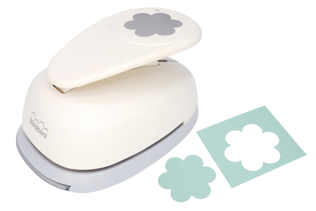 3.5 inch Flower Lever Action Extra Large Craft Punch for Paper Crafting Scrapbooking ( 3.5" measured diagonally)