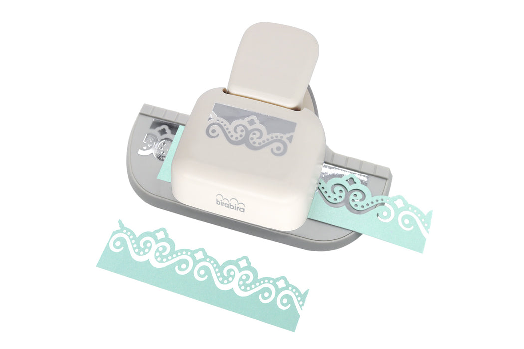 Dots and Flourish Deep Edger Border Craft Punch for Scrapbooking