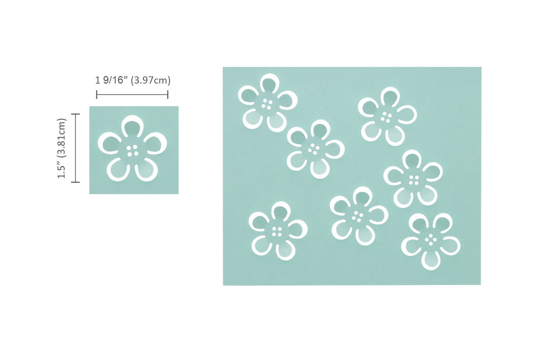 Flower 1 Everywhere Punch All Over The Page Craft Punch