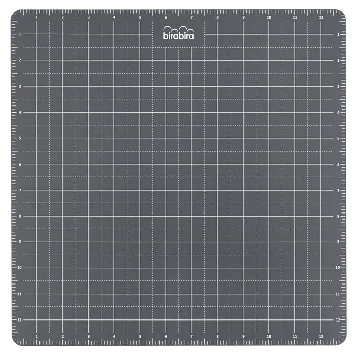 Magnetic Platform and Cutting mat with 2 Rulers, 13" x 13", Double-Sided