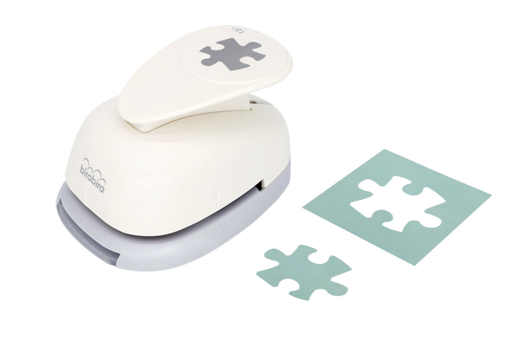 Puzzle Punch, 1.5" Lever Action Craft Punch for Paper Crafting Scrapbooking