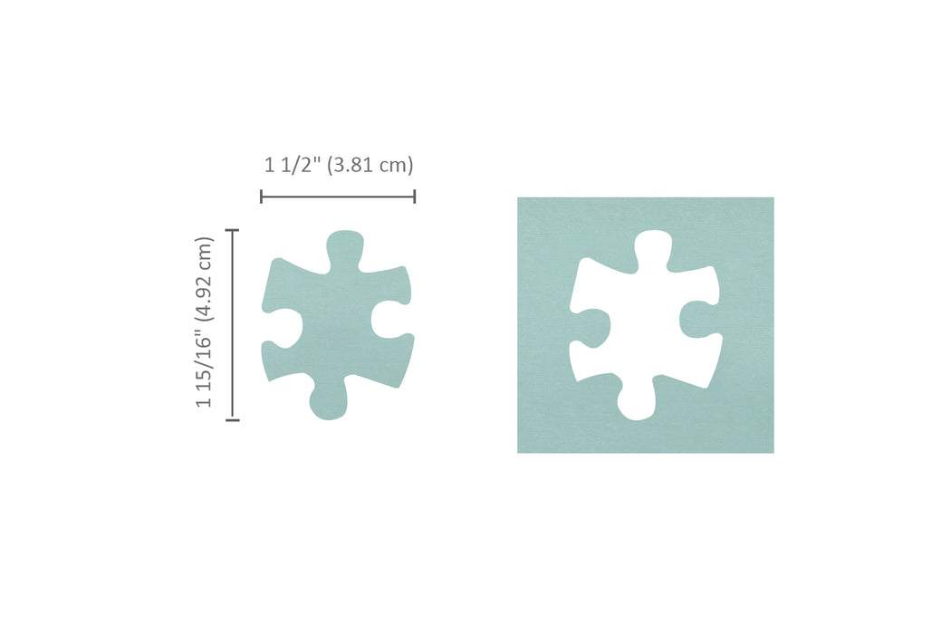 Puzzle Punch, 2 inch 50mm Punch, hole Punch for Paper Crafting Scrapbooking & Fun Projects