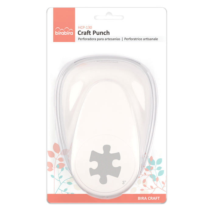 Puzzle Punch, 3 inch 76mm Punch, Hole Punch for Paper Crafting Scrapbooking & Fun Projects
