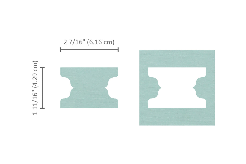File Tab Shape 3 inch Mini File Tabs Shape Lever Action Craft Punch for Paper Craftin ...