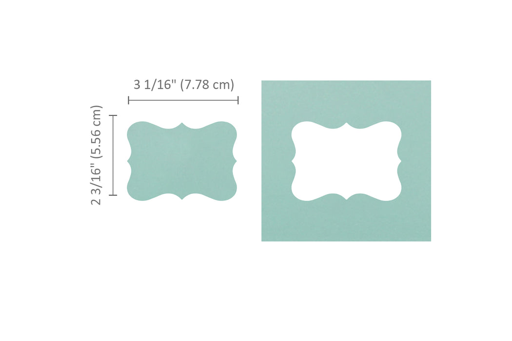 Ornate Bracket Punch, 3.5 inch 89mm Punch, Hole Punch for Paper Crafting Scrapbooking & Fun Projects