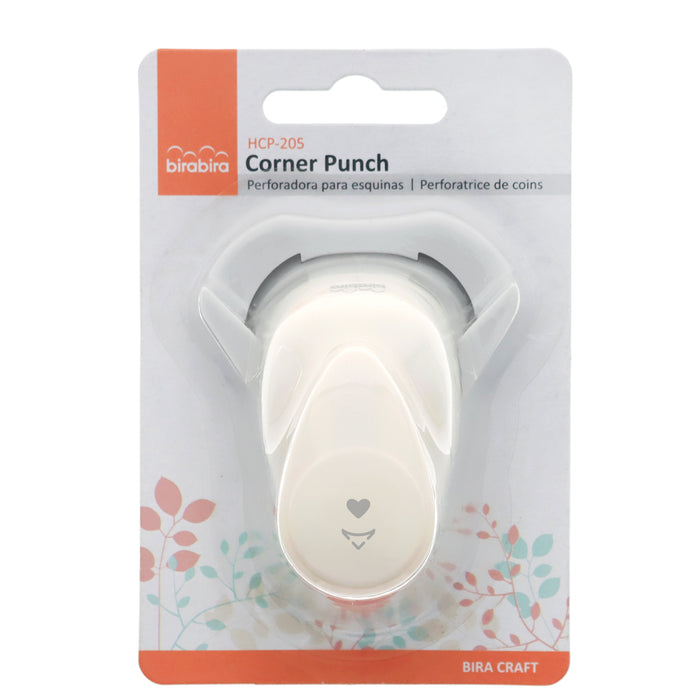 5/8 inch Heart Lever Action Corner Craft Punch, Valentine’s Day Punch, for Paper Crafting Scrapbooking