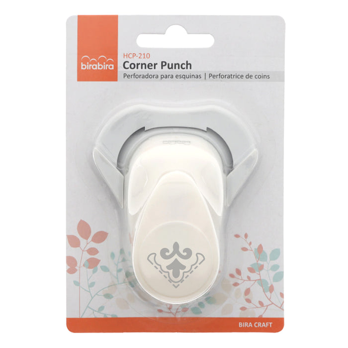 1 inch Fleur-De- Lys Lever Action Corner Craft Punch for Paper Crafting Scrapbooking