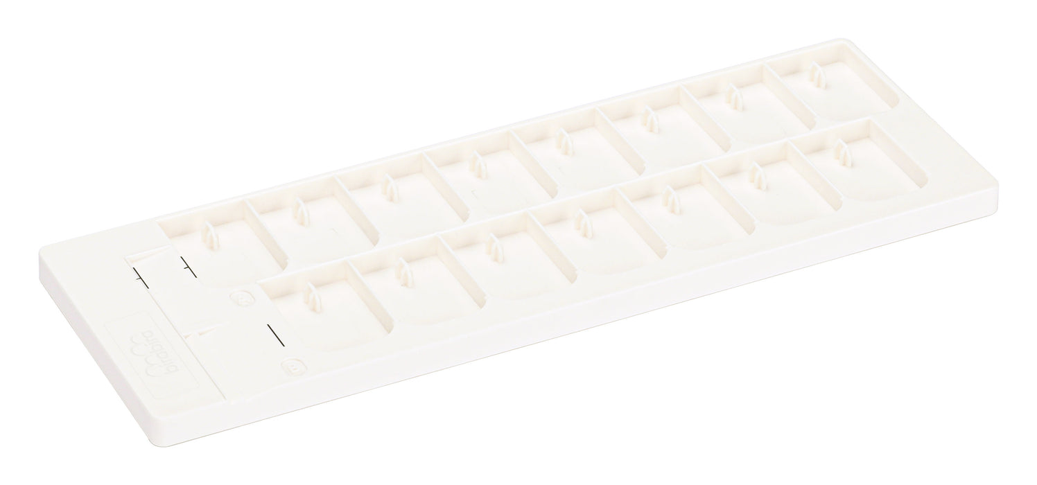 Punch Board, Alignment Board, 8 1/4“ Length Compatible with Bira Thumb Up Alphabet and Number Letter Punch for Paper Crafting