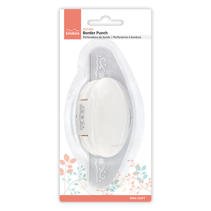Flowers Continuous Border Paper Craft Punch for Scrapbooking Cards