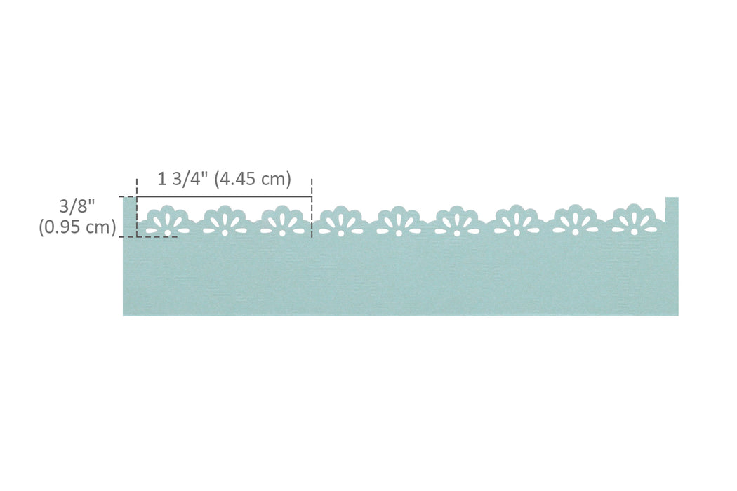Daisy Continuous Daisy Border Paper Craft Punch for Scrapbooking