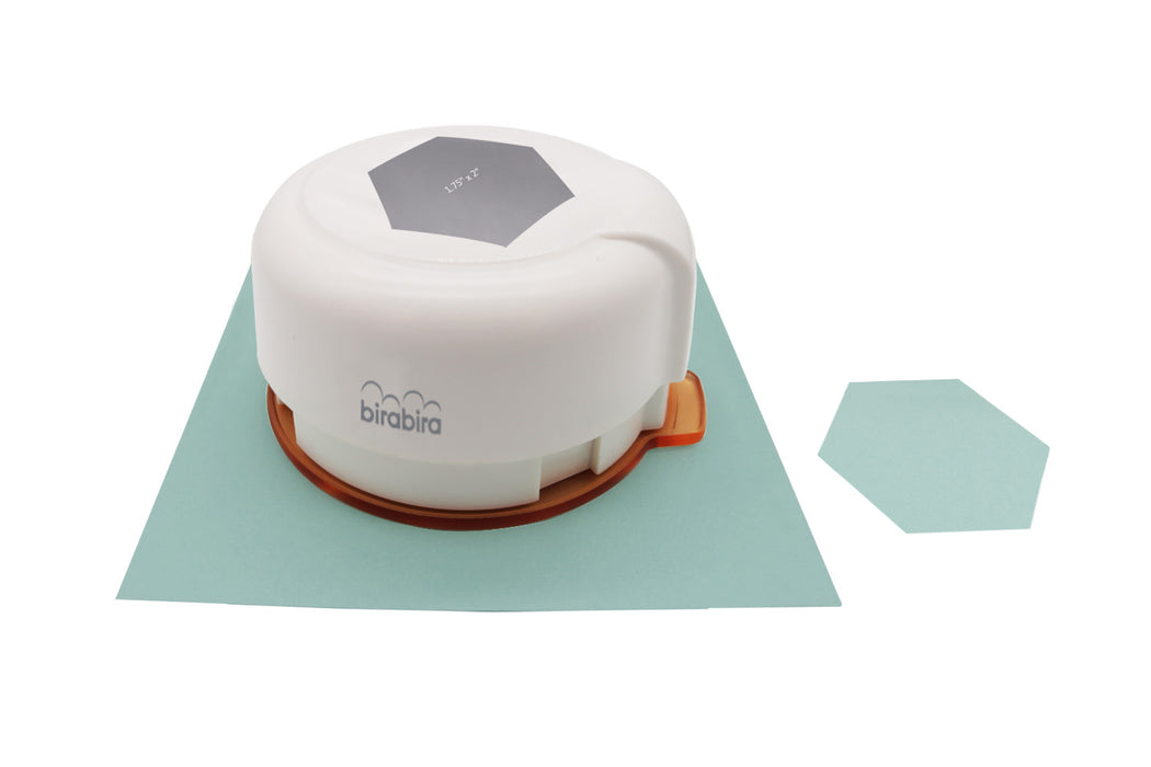 2" Hexagon Magnetic Punch, Anywhere Punch, Everywhere Punch, Window Punch, Frame Punch, for Paper Crafting