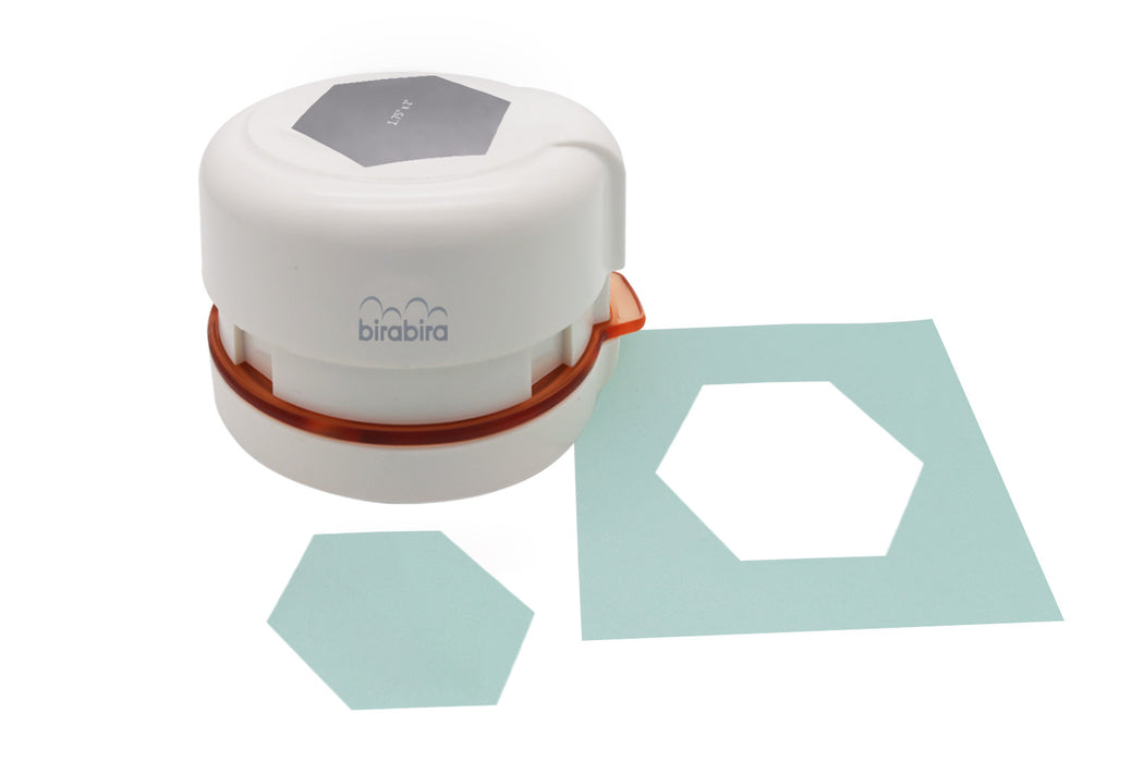 2" Hexagon Magnetic Punch, Anywhere Punch, Everywhere Punch, Window Punch, Frame Punch, for Paper Crafting