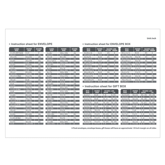 12 x 6 3/4 inch Multi-Purpose Scoring Board & Score and Fold Tool