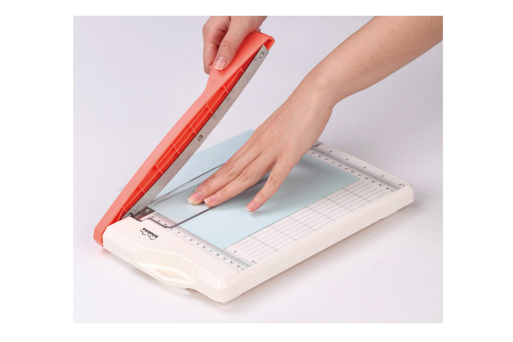 Guillotine Paper Trimmer, Guillotine Paper Cutter, 8.5 inch cut length, for Coupons Paper Crafts and Photos