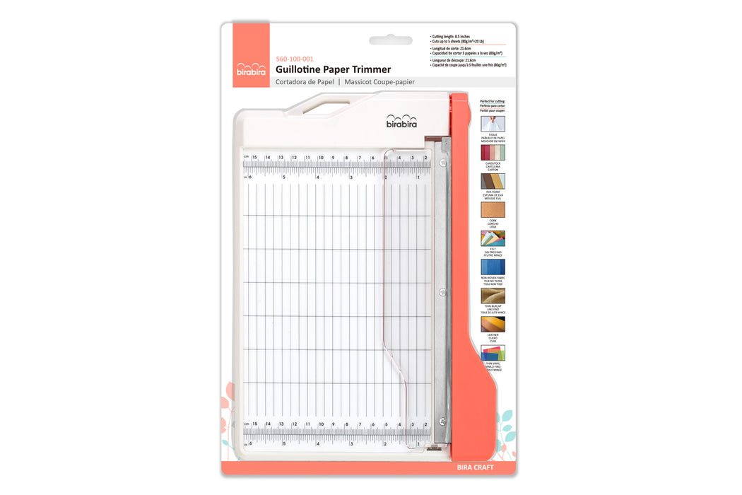 Target Paper Cutter Guillotine Paper Trimmer, Guillotine Paper Cutter, 8.5 inch cut length ...