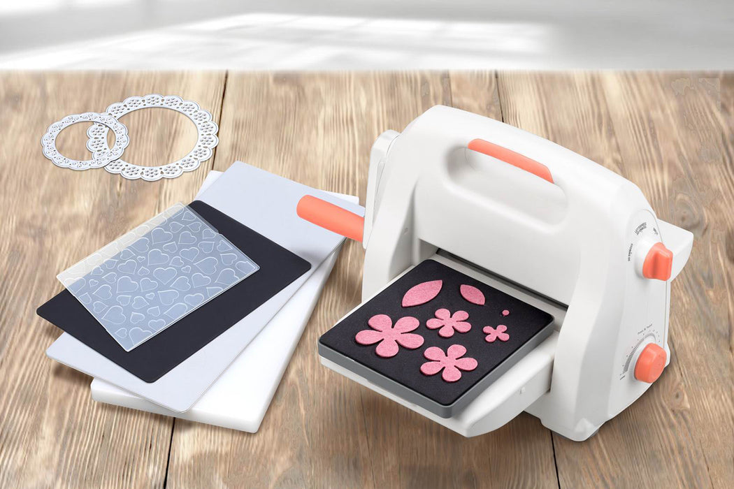  vidabita Portable Manual Die Cutting & Embossing Machine, Craft  Mini Die Cutting Machine for Starter Kit, Card Making, Scrapbooking, Arts &  Crafts, 2.5” Opening