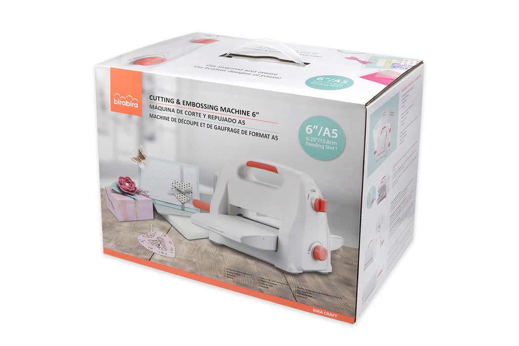 yescuting Die Cutting & Embossing Machine Combo 6” Opening with 4 Cutting  Pads for Craft & Arts