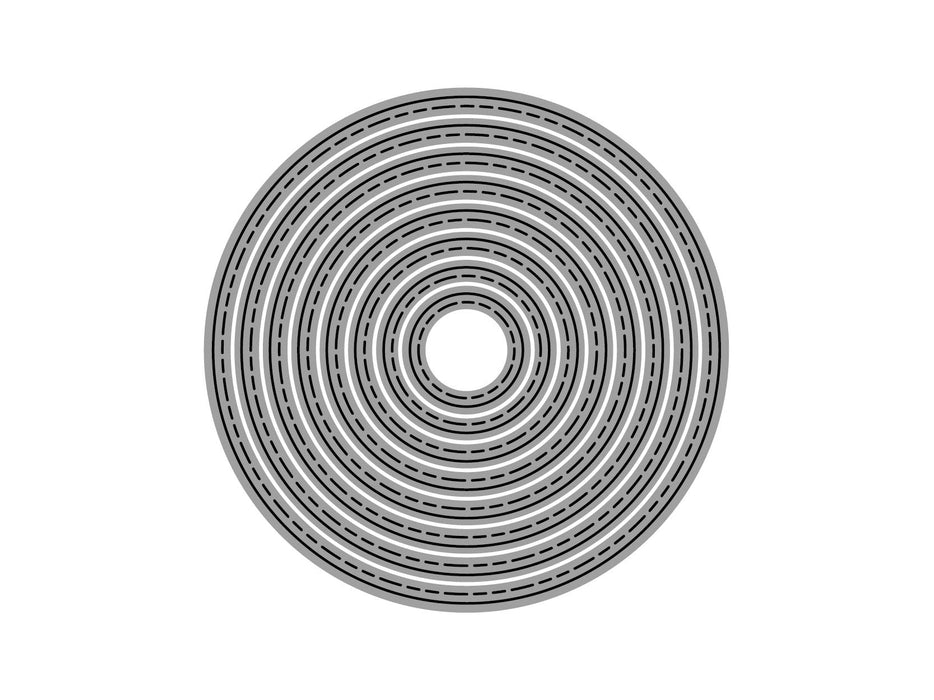 120*120 mm Circle Cutting Dies, Cut Dies Stencil, Assorted designs
