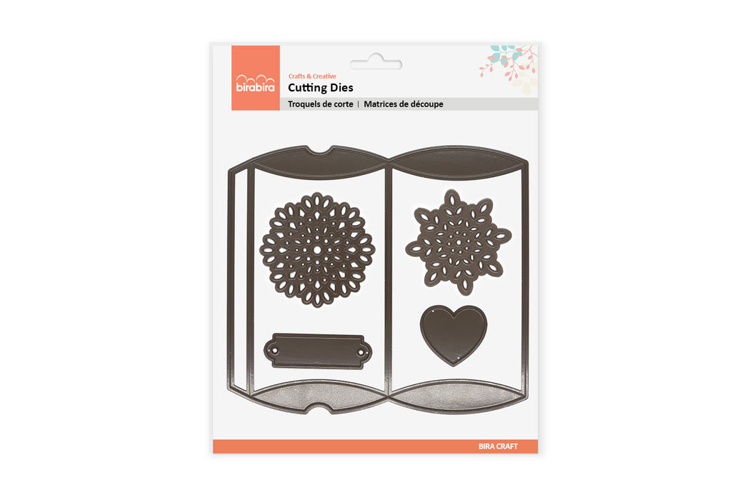 Pillow Box Cutting Dies, Cut Dies Stencil, assorted designs