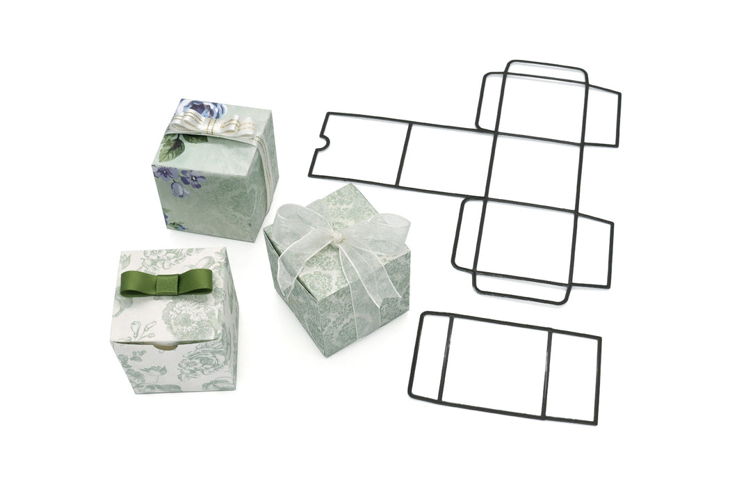 Cube Box Cutting Dies, Cut Dies Stencil, assorted designs