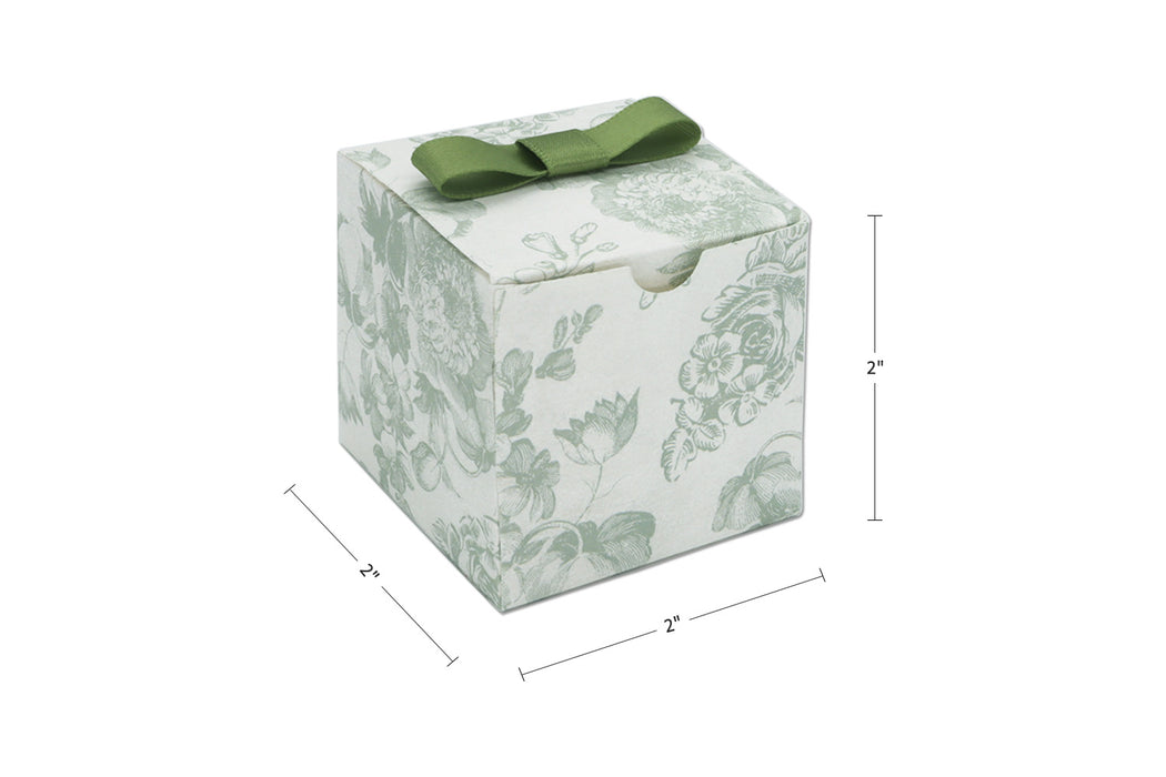 White Sage Floral Print Gift Boxes