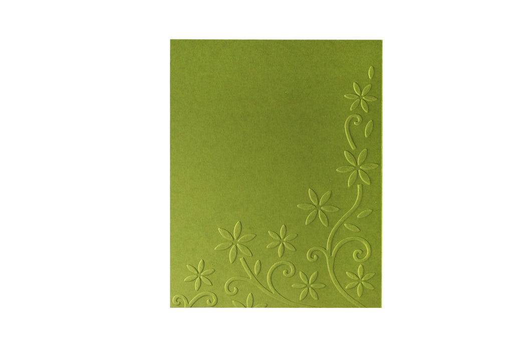 4.25" x 5.75" Flower Embossing Folder