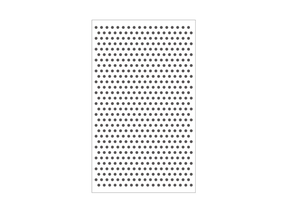 3" x 5" Circle Embossing Folder, Perfect for Bira Craft 3" Cutting and Embossing Machine