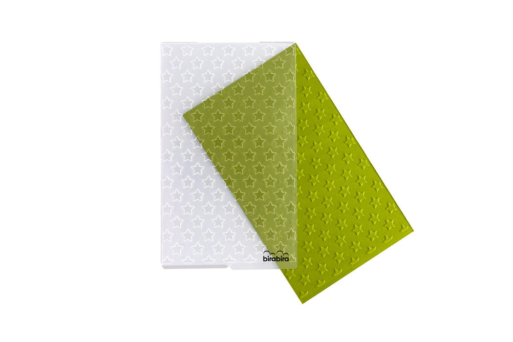 3 x 5 Stars Embossing Folder, Christmas Embossing Folder, Perfect fo — Bira  Craft
