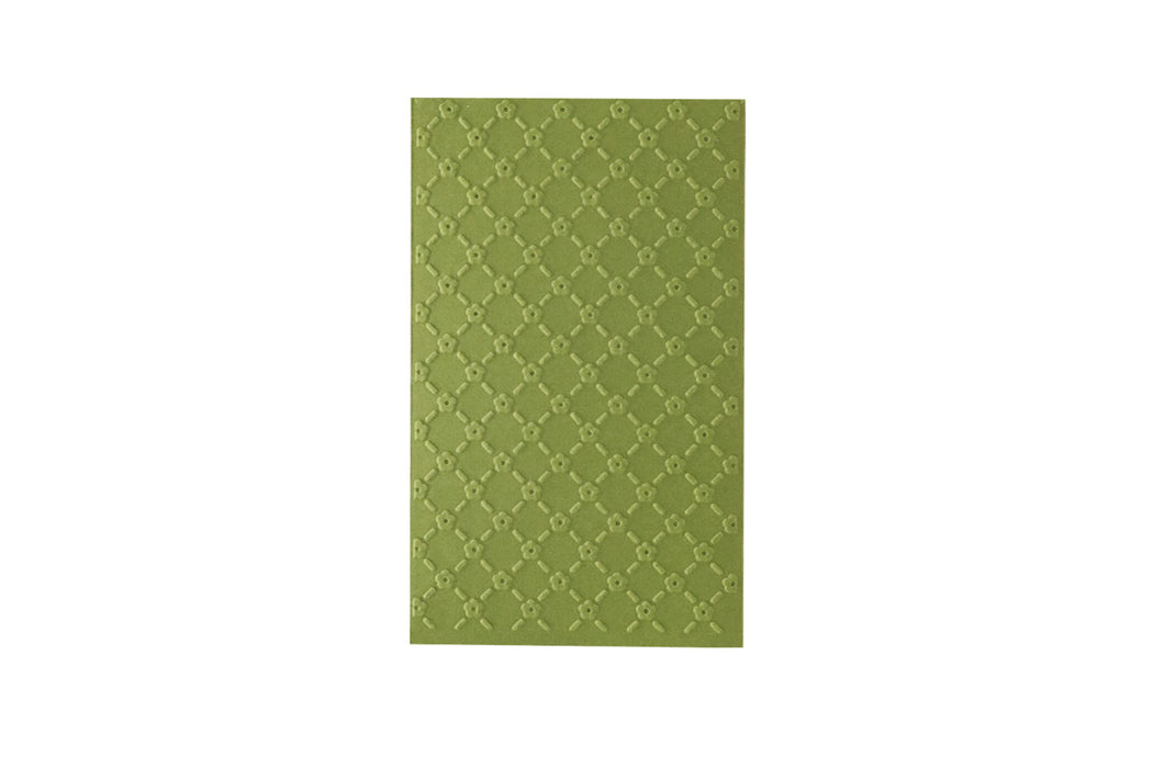 3" x 5" Floral Lattice Embossing Folder, Perfect for Bira 3" Cutting and Embossing Machine