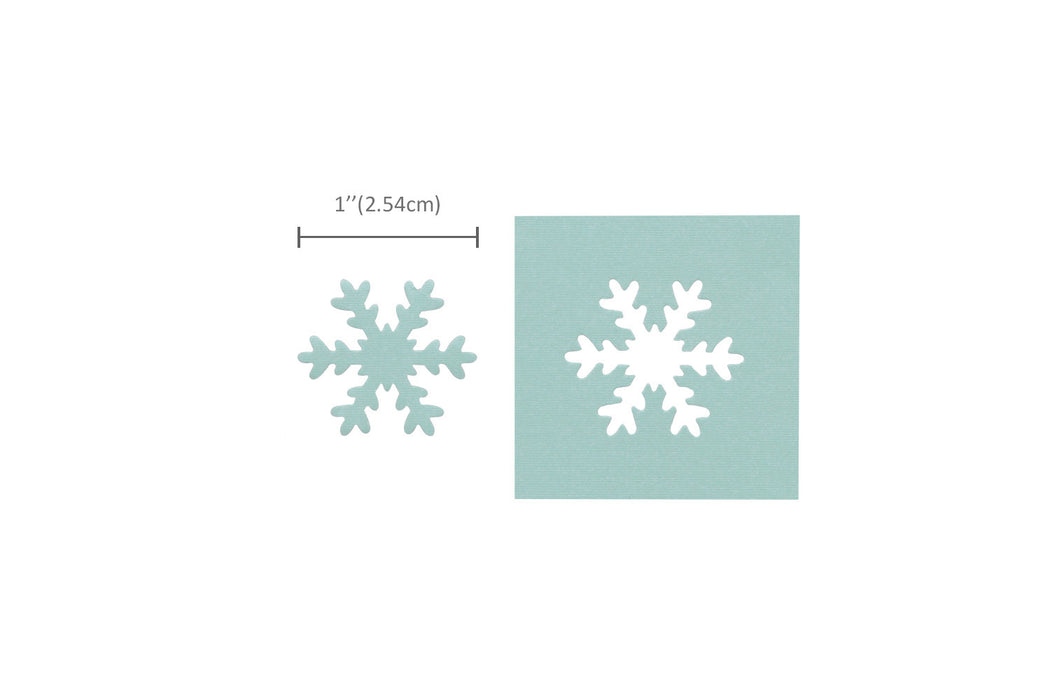 1 inch Snowflake Lever Action Craft Punch, Christmas Punch,  for Paper Crafting Scrapbooking