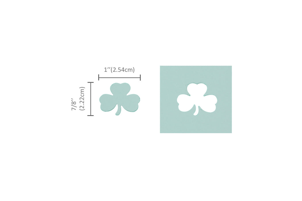 1 inch Shamrock 1 Lever Action Craft Punch, St. Patrick’s Day Punch for Paper Crafting Scrapbooking