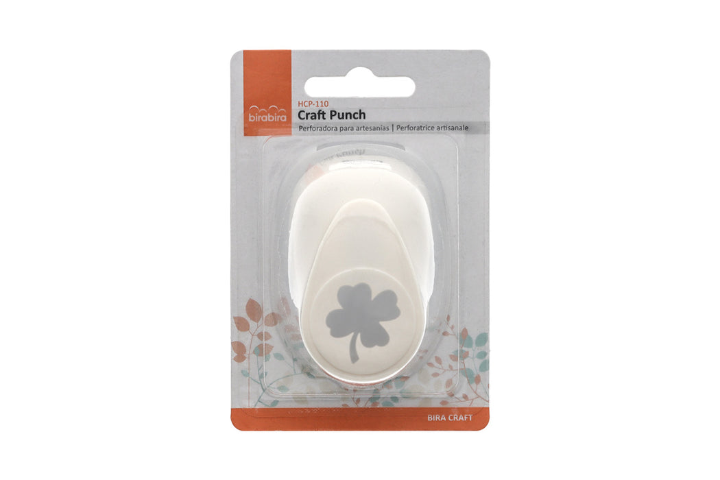 1 inch Clover, Shamrock 2 Lever Action Craft Punch, St. Patrick’s Day Punch for Paper Crafting Scrapbooking