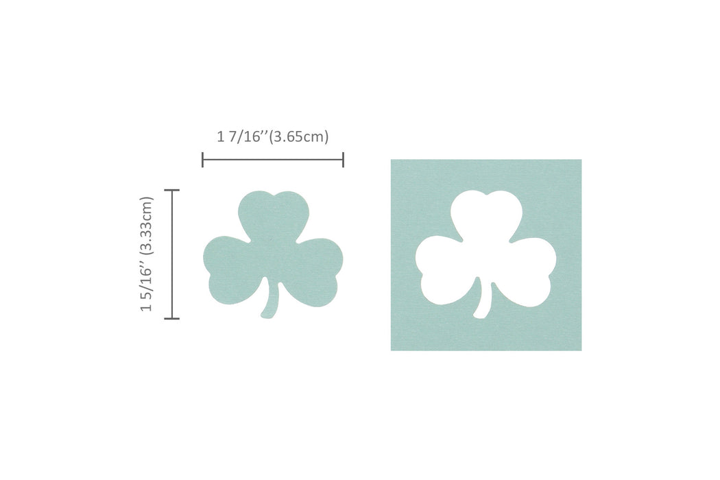 1.5 inch Shamrock 1 Shape Lever Action Craft Punch, St. Patrick’s Day Punch, for Paper Crafting Scrapbooking Cards Arts