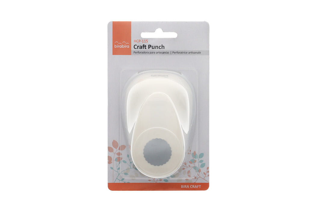 Bira 1 7/8 x 1 7/8 inch Scalloped Square Lever Action Craft Punch for Bira 1 7/8 x 1 7/8 inch Scalloped Square Lever Action Craft Punch for
